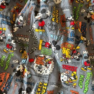 Vintage Disney Boxer Shorts Mens XL Mickey Mouse All Over Pattern Authentic
